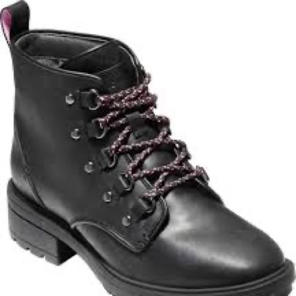 Cole Haan Laceup Hiking Winter Boots - Picture 4 of 4